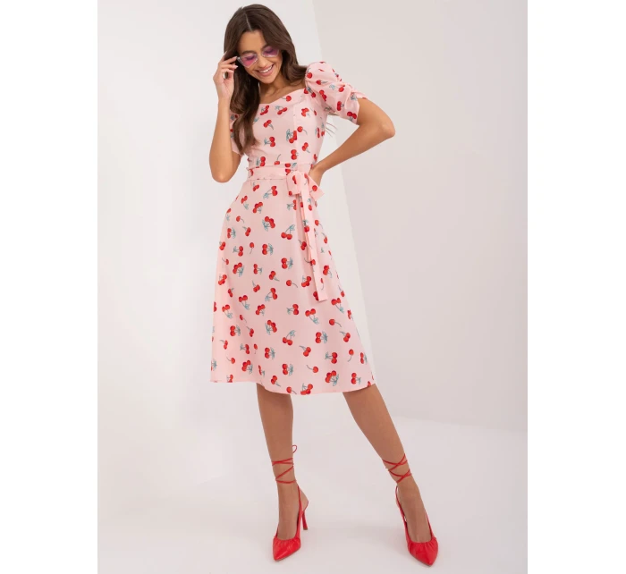Šaty LK SK 509677 1.29 světle růžová