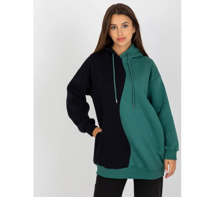 Mikina RV BL 8233.32X černá a zelená