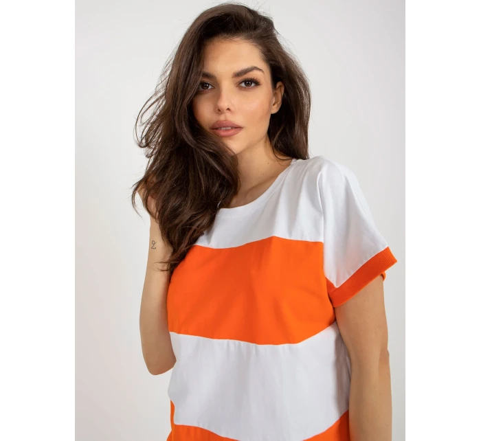 Bluzka RV BZ model 21153744 pomarańczowy - FPrice Bluzka RV BZ model 21153744 pomarańczowy - FPrice