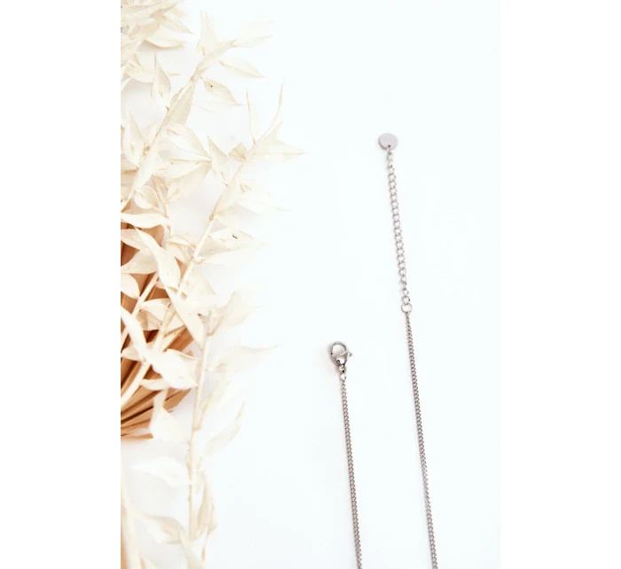 Dámský stříbrný řetízek z nerezové oceli