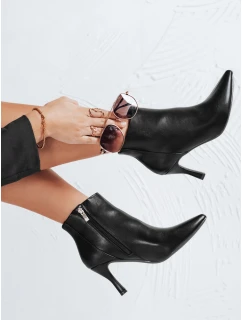 Dámské kozačky na podpatku černé model 21993538 - Dstreet