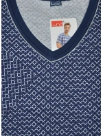 Pánské pyžamo Luna 793 M-2XL kr/r Pánské pyžamo Luna 793 M-2XL kr/r