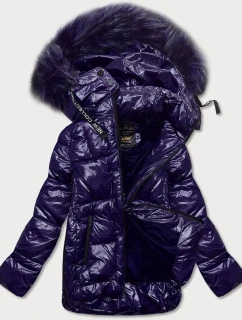 PIKOWANA KURTKA DAMSKA GRANATOWA model 21242218 - Libland