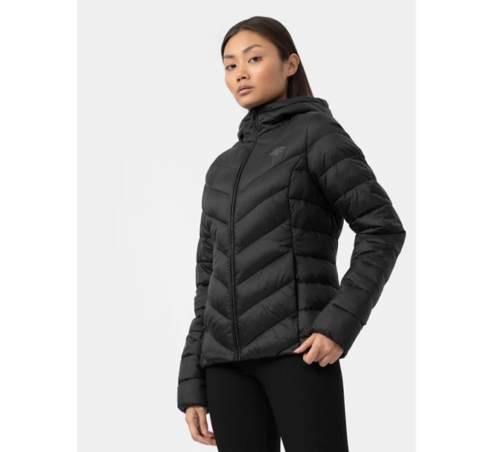 Dámská péřová bunda se syntetickou výplní 4F