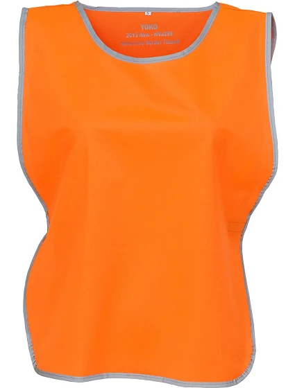 Yoko HVJ 259 Hi-Vis Tabard 79.J259 hi vis orange Yoko HVJ 259 Hi-Vis Tabard 79.J259 hi vis orange