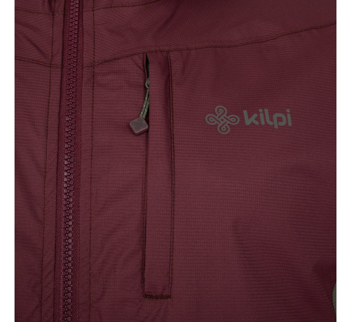 Pánská outdoorová bunda Sonna-m tmavě červená - Kilpi