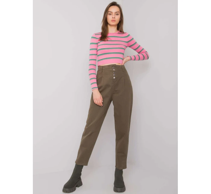 MR SP 5166 džínové kalhoty 1.42 khaki