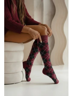 Dámské podkolenky s diamanty Vintage 0248.015