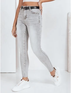 Dámské šedé džíny FashionStreet UY2802