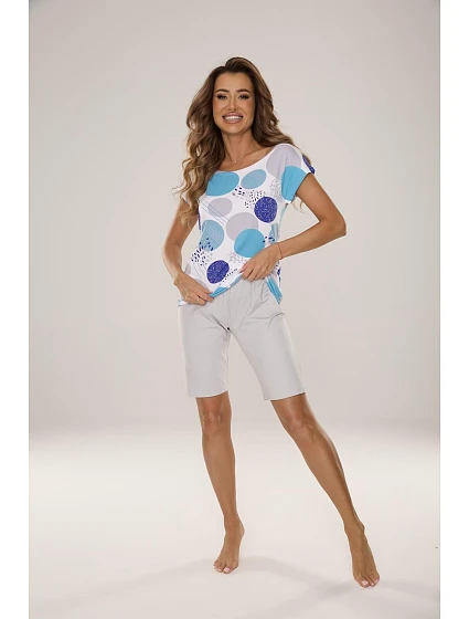 Pyžamo model 21371013 Amelia kr/r M2XL - De Lafense