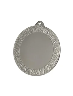 Celková stříbrná medaile s místem pro vložení