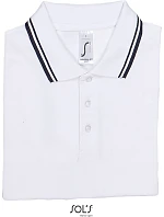 SOL'S Pasadena Men Pánské piqué polo model 22521809 white/navy