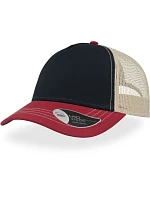 Rapper Canvas 5 panelová síťovaná kšiltovka model 22478755 - Atlantis Headwear Rapper Canvas 5 panelová síťovaná kšiltovka model 22478755 - Atlantis Headwear