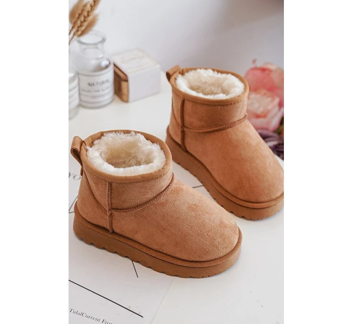 Dětské sněhové boty zateplené Camel Nallita Dětské sněhové boty zateplené Camel Nallita