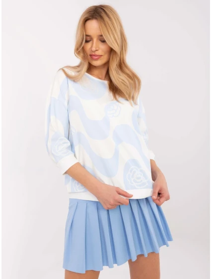 Halenka RV BZ A285.24 bílo-modrá