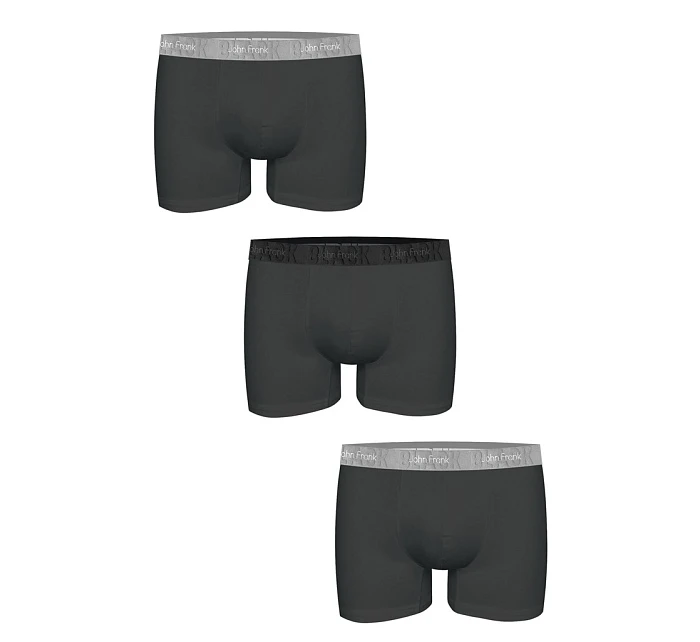 Pánské boxerky model 22078099 3Pack - John Frank Pánské boxerky model 22078099 3Pack - John Frank