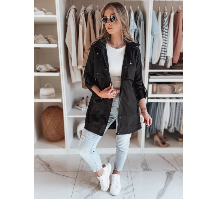 Dámská přechodná bunda parka STYLINA černá FashionStreet TY4788