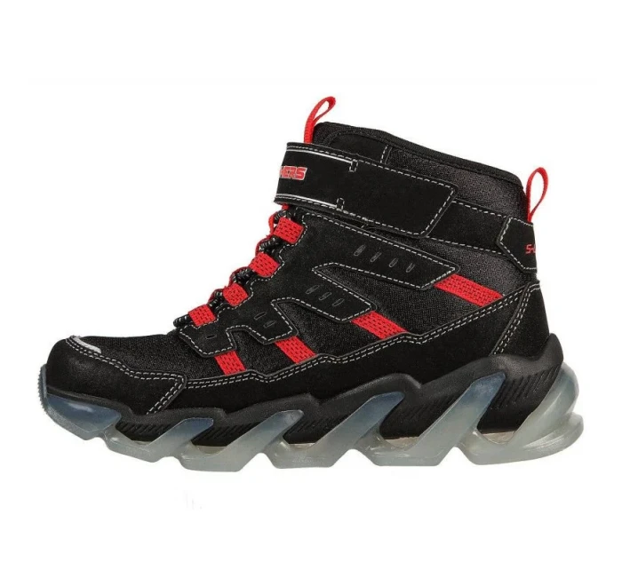 Boty Skechers S-Lights Mega Surge JR 400131L-BKRD