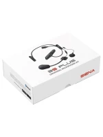 Interkom pro motocykly Sena 3S Plus Bluetooth 4.1 s dosahem až 400 m, čelenkou a mikrofonem na kabelu pro 1 helmu