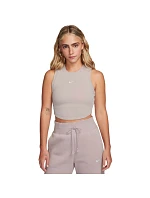 Dámské tričko Nike Sportswear Chill Knit beige FB8279 019