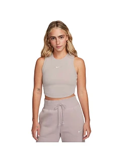 Dámské tričko Nike Sportswear Chill Knit beige FB8279 019