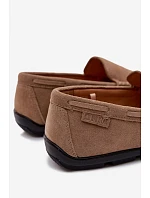 Pánské mokasíny z přírodního semiše Big Star Béžové