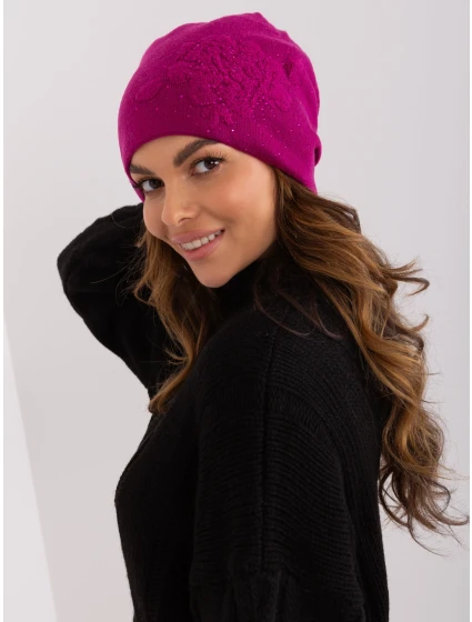 Czapka AT CZ model 19335740 fuksjowy - FPrice