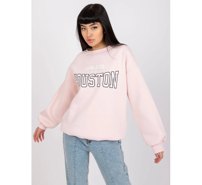 Mikina EM BL 617 H.21X světle růžová
