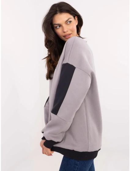 Mikina EM BL 983.10X světle šedá