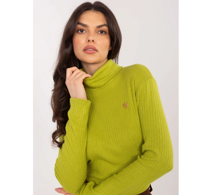 Svetr LK SW 510184.01P limetkově zelený