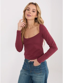 Bluzka WT BZ model 21875476 bordowy - FPrice