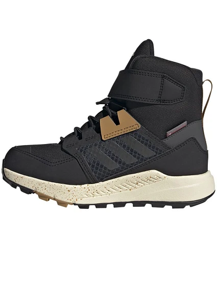 Dětské zimní kotníkové boty Terrex Jr Černá s hnědou model 21486089 - ADIDAS Dětské zimní kotníkové boty Terrex Jr Černá s hnědou model 21486089 - ADIDAS