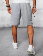 FashionStreet pánské světle šedé teplákové kraťasy SX2197