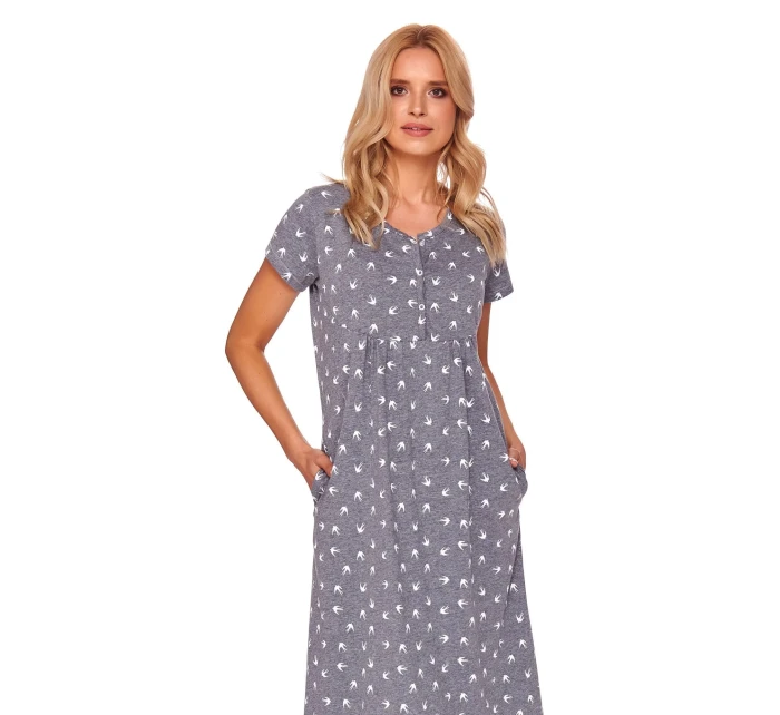 Dámská těhotenská košile 4119 grey plus - Doctornap