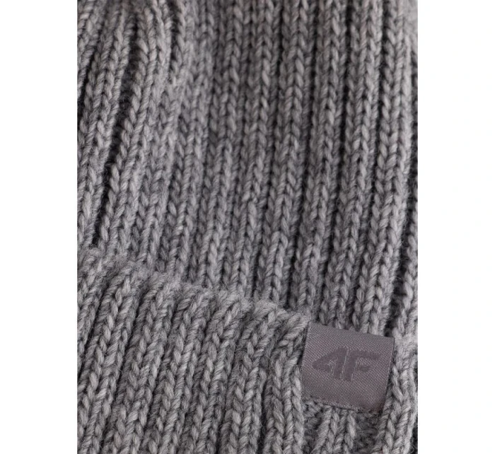 Dámská vlněná zimní čepice 4F 4FRAW25ACAPF0802-25M