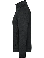 Daiber JN 861 Dámská pracovní pletená fleece bunda - Strong 02.0861 black/black Daiber JN 861 Dámská pracovní pletená fleece bunda - Strong 02.0861 black/black