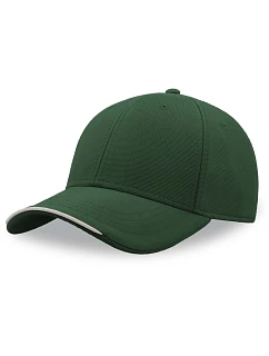 Atlantis Headwear Estoril-S 6 panelová kšiltovka 33.0230 bottle green