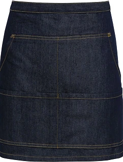 Premier PR 125 Denim zástěra do pasu krátká 39.0125 indigo denim