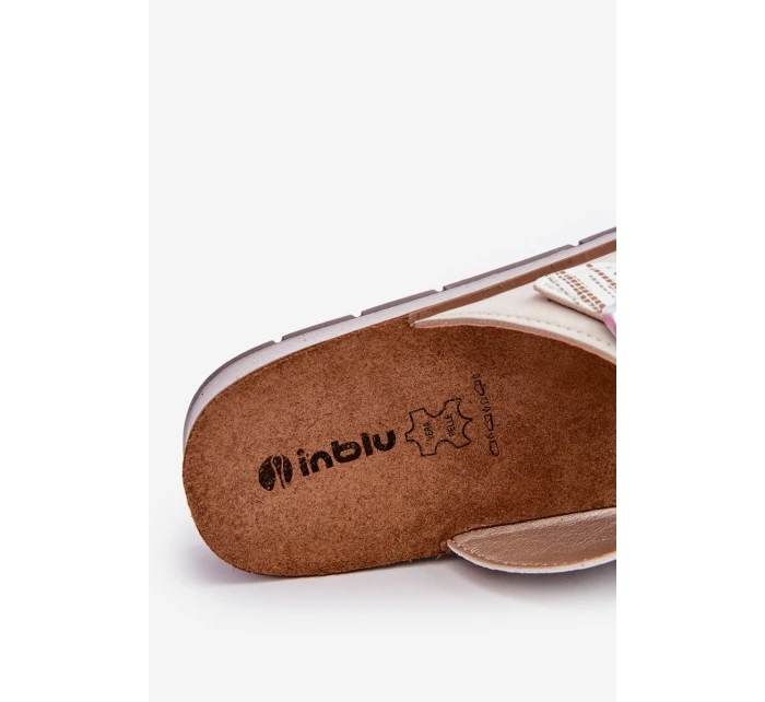 Pohodlné Dámské Žabky S  Béžové model 21664595 - Inblu