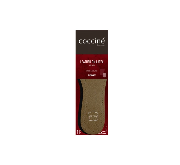 Coccine Leather Insoles On Latex Foam