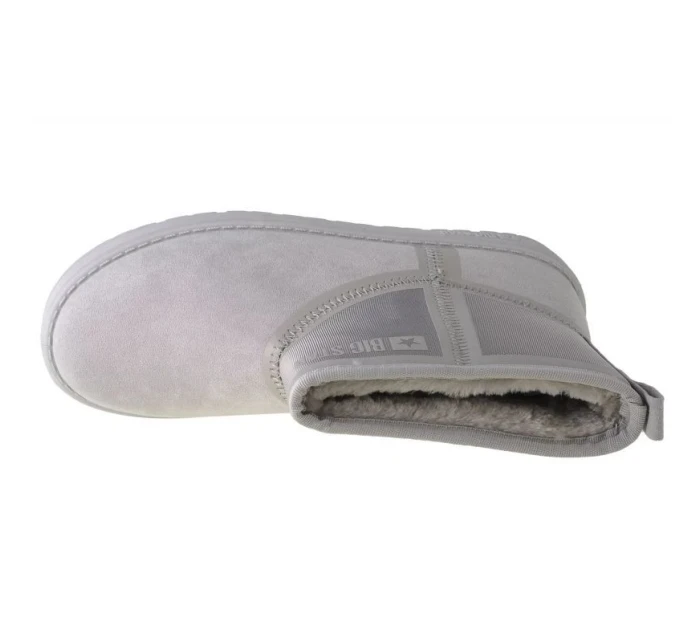 Dámské sněhové boty model 21784952 Světle šedá - Big Star