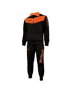 Pánská soupravaTuta Visa Fluo TR018F 1028 černo-oranžová - Givova