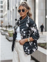 kurtka damska pikowana czarna model 22020805 - FashionStreet