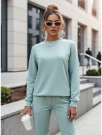 MILIAN mint dámská tepláková souprava FashionStreet AY0821 MILIAN mint dámská tepláková souprava FashionStreet AY0821