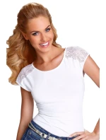 Dámské tričko model 21224322 white - Eldar
