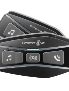 Interkom pro motocykly INTERPHONE U-COM 16, sada pro 2 přilby