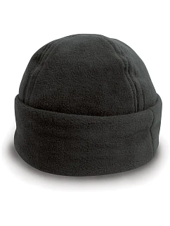 Result Headwear RC 141X Fleecová čepice s širokou manžetou 28.141X black
