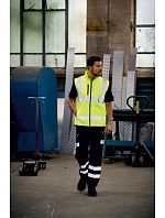 Yoko HV 006 Hi-Vis softshellová vesta 79.V006 hi vis orange Yoko HV 006 Hi-Vis softshellová vesta 79.V006 hi vis orange