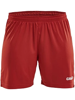 Craft Teamwear Squad Go Short Solid W Dámské sportovní kraťasy 82.5576 bright red