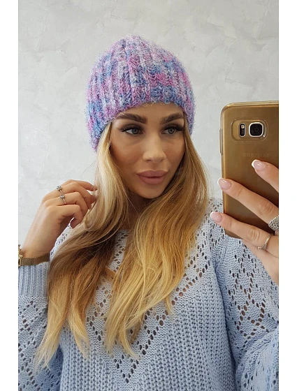 Dámská čepice  fialová model 18751431 - K-Fashion